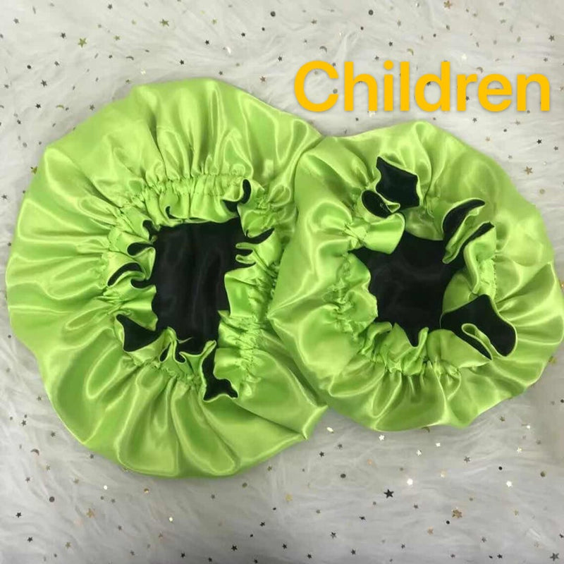 Kids Satin Bonnet sleeping cap - FayaChoice