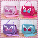 Little Girls Bags Princess Crossbody bags Girls Cute Cartoon Rabbit Ear Design Bow Décor Crossbody Bag - FayaChoice