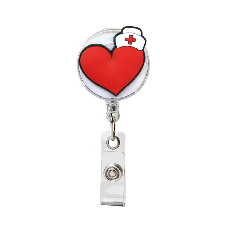 Soft lanyards retractable name id badge holder for Doctors, Nurses, Office workers and Students. - FayaChoice