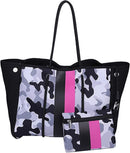 Neoprene Tote Bags for Women Beach Tote Bags - FayaChoice