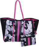 Neoprene Tote Bags for Women Beach Tote Bags - FayaChoice