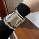 Statement Big Cuff Bracelets Bangles For Women New Style Personality Fashion Metallic Open Bracelet - FayaChoice