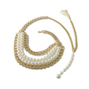 New Arrival Multi-Layer Thick Chain Pearl Tassel Belts for Women adjustable to 41 inches (105 cm) - FayaChoice