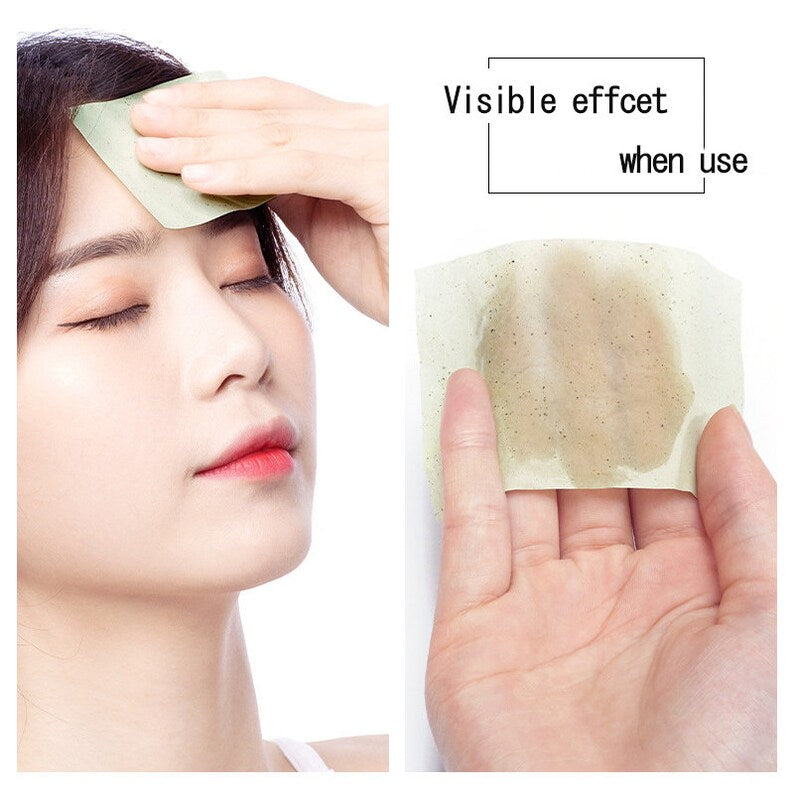 Blotting Paper for Oily Skin 100pcs facial makeup Oil control paper - FayaChoice