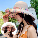 Sun hat Fashionable Retro Double-Sided Sunscreen Fisherman Hat - FayaChoice
