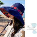 Sun hat Fashionable Retro Double-Sided Sunscreen Fisherman Hat - FayaChoice