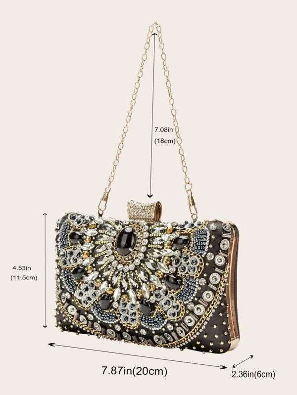 Rhinestone Clutches Evening Bag