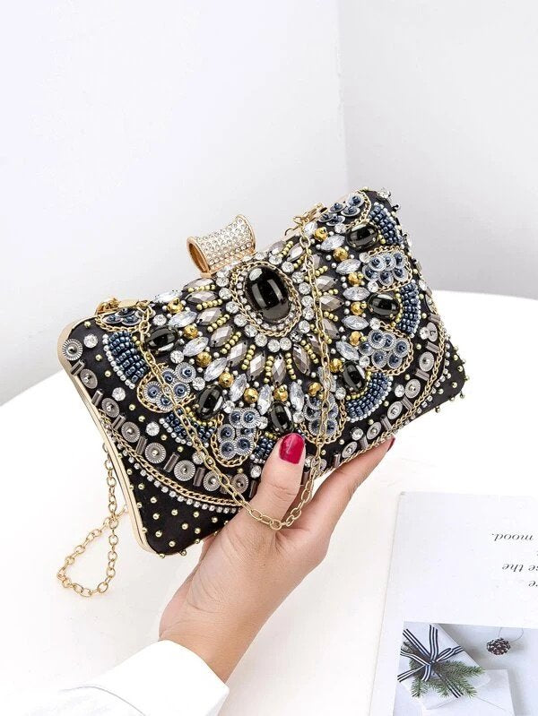 Rhinestone Clutches Evening Bag