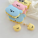 iPhone Cute Anime Bear Design Phone Case