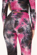 Tie Dye Honeycomb - Pink/combo