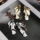 New Arrival Metal Stud Earrings for Women Fashion Statement Big Earrings Jewelry