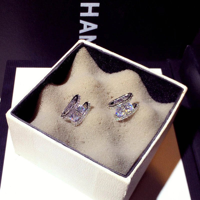 Zircon Stud Earrings