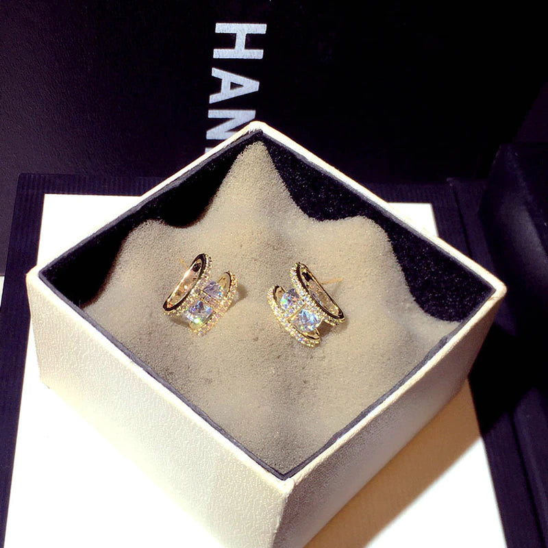 Zircon Stud Earrings